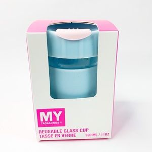 MYTAGALONGS Glass Reusable Cup